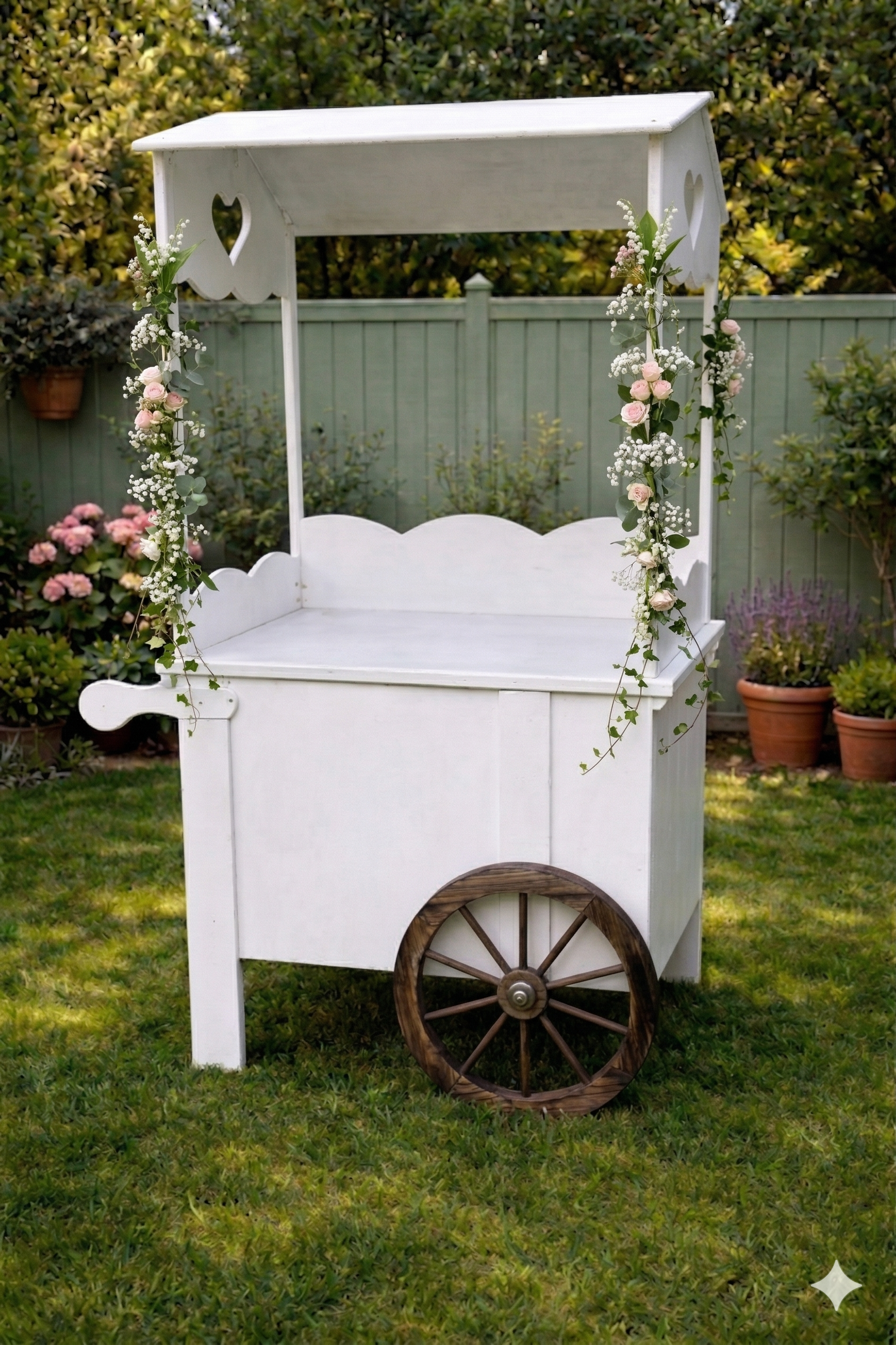 Bake it Foxy white sweet cart